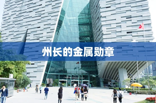 州长的金属勋章