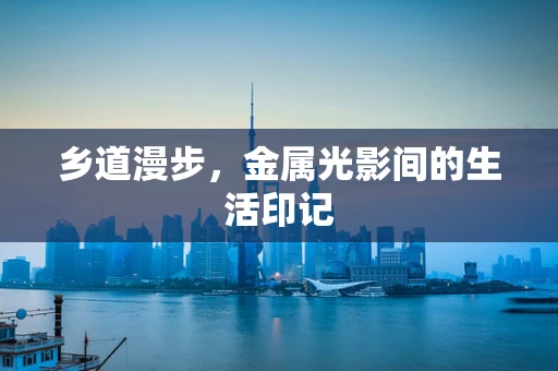 乡道漫步，金属光影间的生活印记