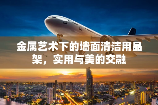 金属艺术下的墙面清洁用品架，实用与美的交融