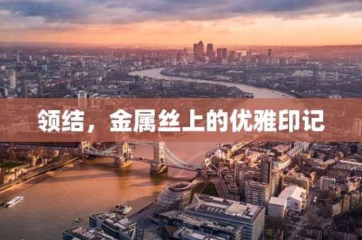 领结，金属丝上的优雅印记
