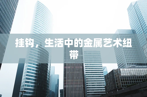 挂钩，生活中的金属艺术纽带