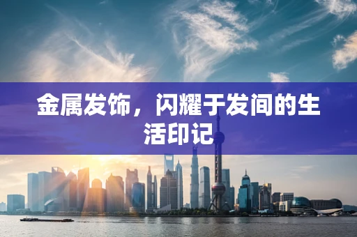 金属发饰，闪耀于发间的生活印记
