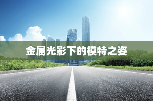 金属光影下的模特之姿