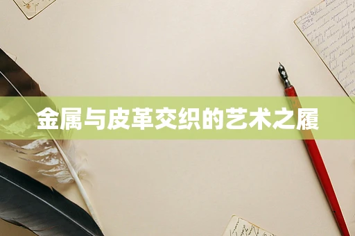 金属与皮革交织的艺术之履