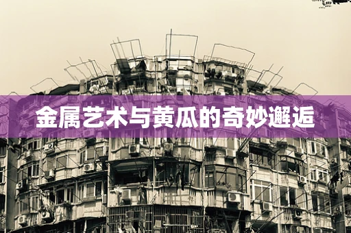 金属艺术与黄瓜的奇妙邂逅