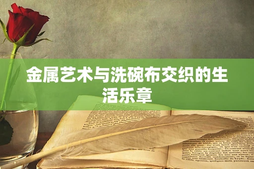 金属艺术与洗碗布交织的生活乐章
