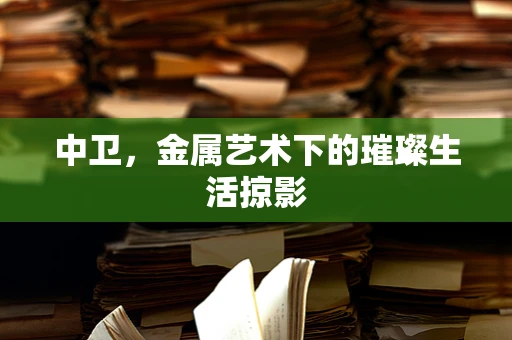 中卫，金属艺术下的璀璨生活掠影