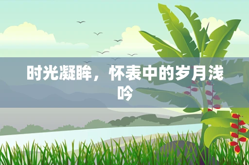 时光凝眸，怀表中的岁月浅吟