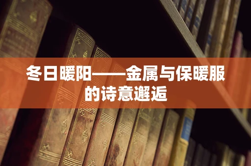 冬日暖阳——金属与保暖服的诗意邂逅