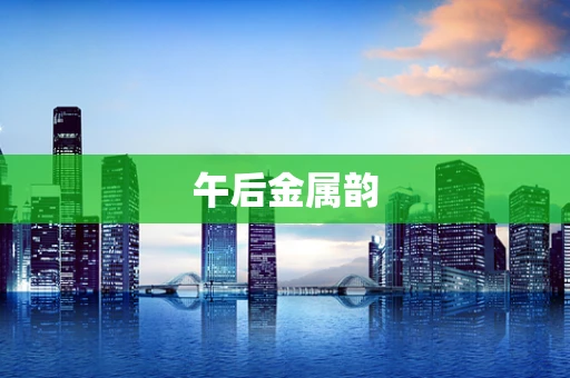 午后金属韵