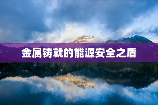 金属铸就的能源安全之盾