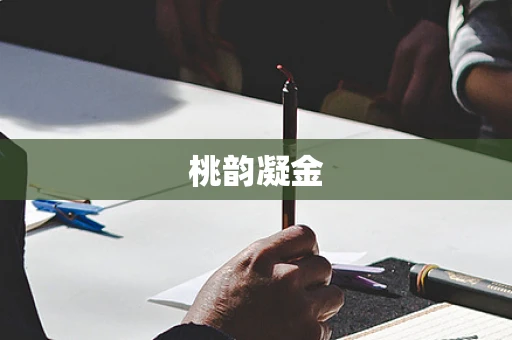 桃韵凝金