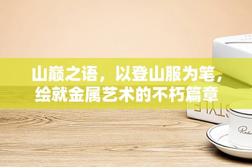 山巅之语，以登山服为笔，绘就金属艺术的不朽篇章