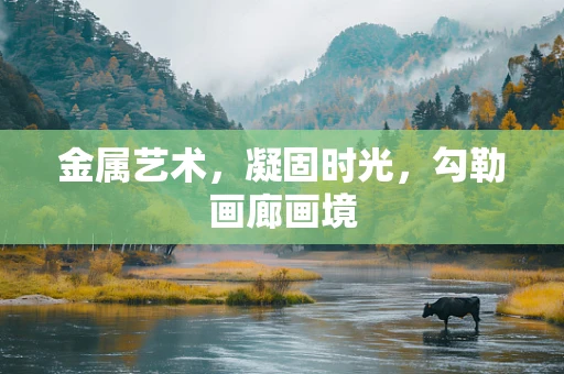 金属艺术，凝固时光，勾勒画廊画境
