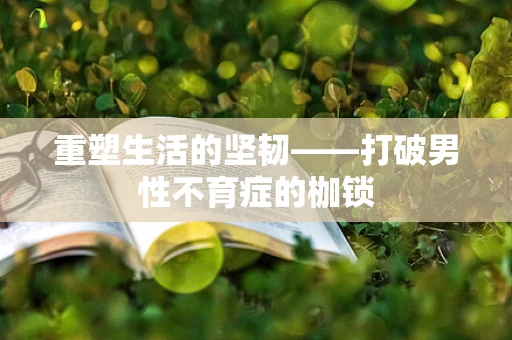 重塑生活的坚韧——打破男性不育症的枷锁