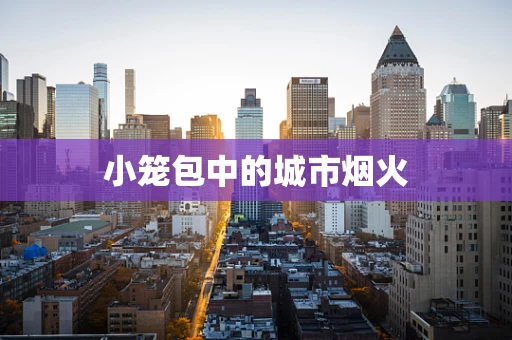 小笼包中的城市烟火