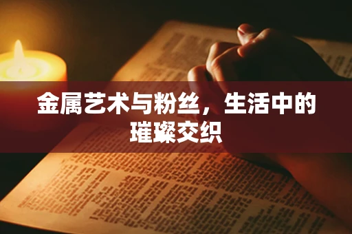 金属艺术与粉丝，生活中的璀璨交织