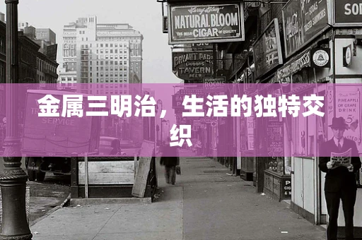 金属三明治，生活的独特交织
