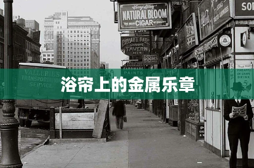 浴帘上的金属乐章