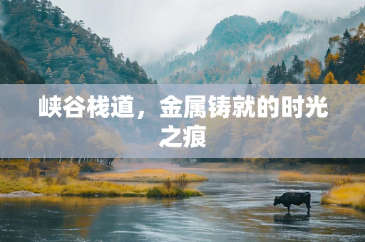 峡谷栈道，金属铸就的时光之痕