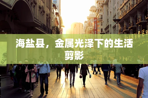 海盐县，金属光泽下的生活剪影