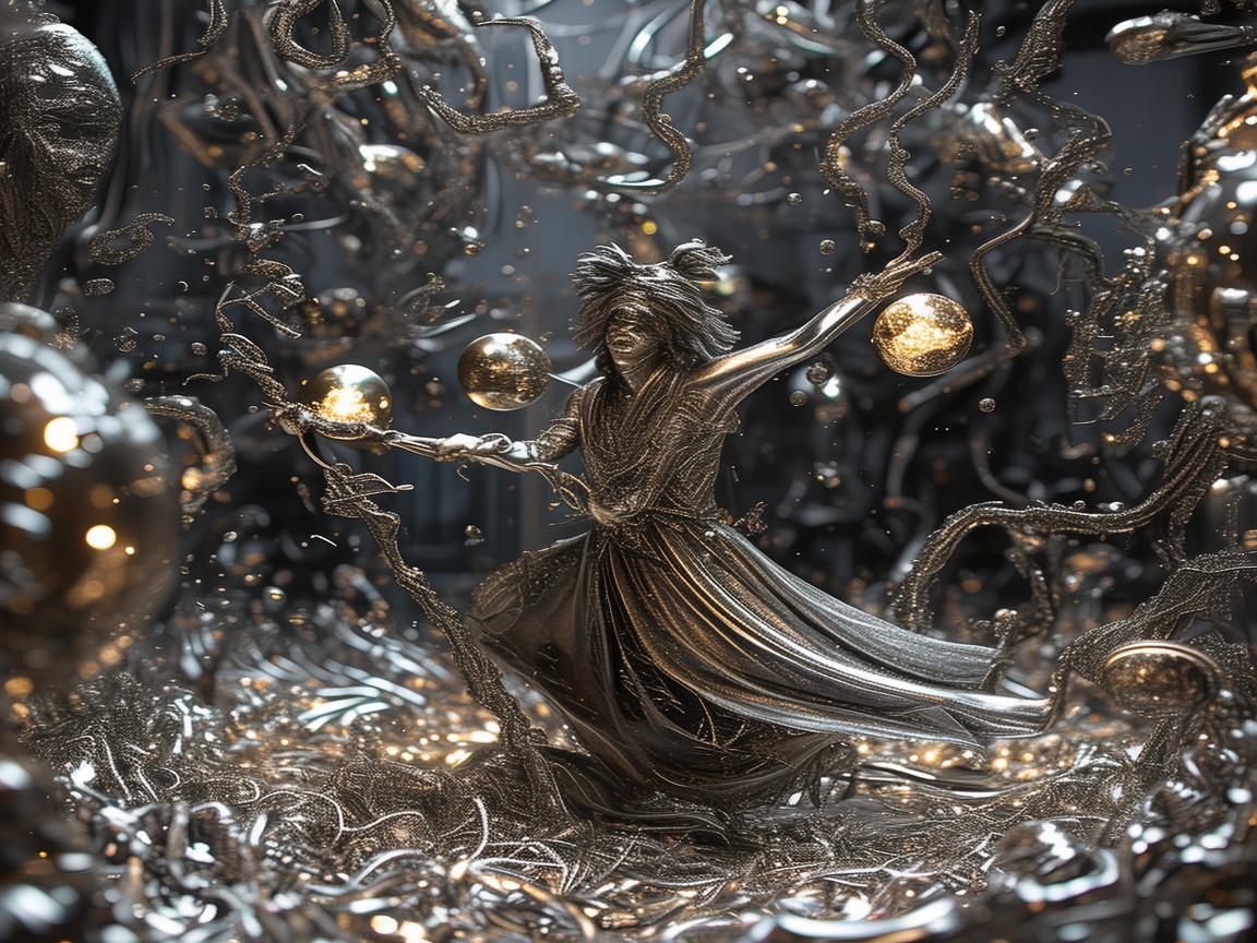 金属之舞，魔术师与他的金属艺术世界