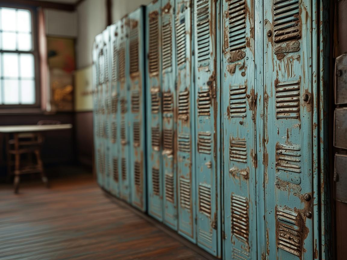 金属之韵，中学教学楼的时光印记