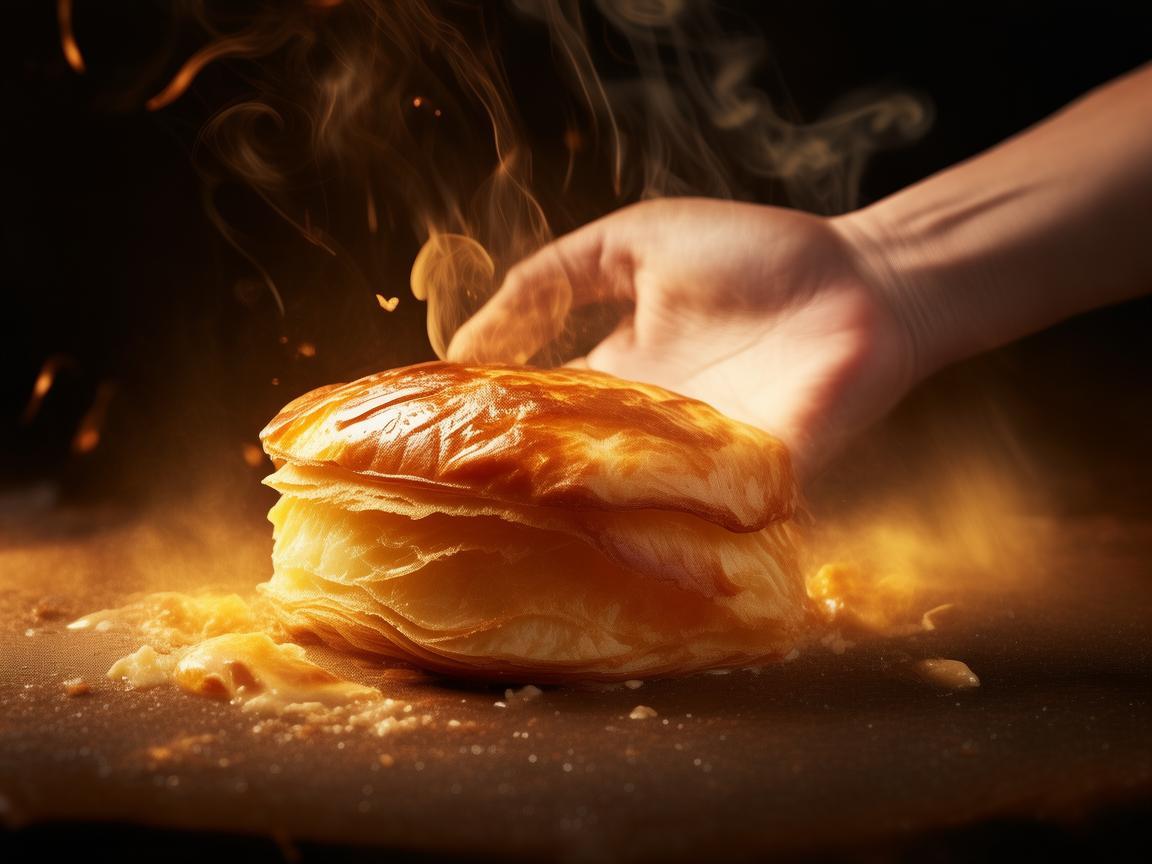 金属之韵，手抓饼的温暖记忆