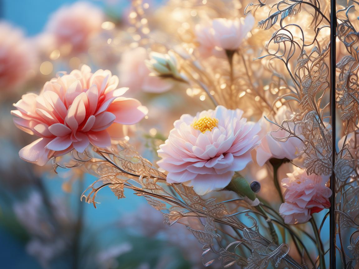 金属幻梦，假花里的永恒芬芳
