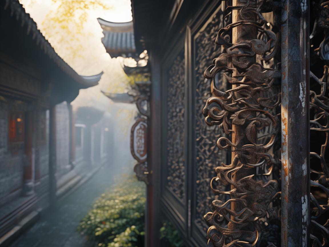 华阴古韵，金属艺术中的时光印记