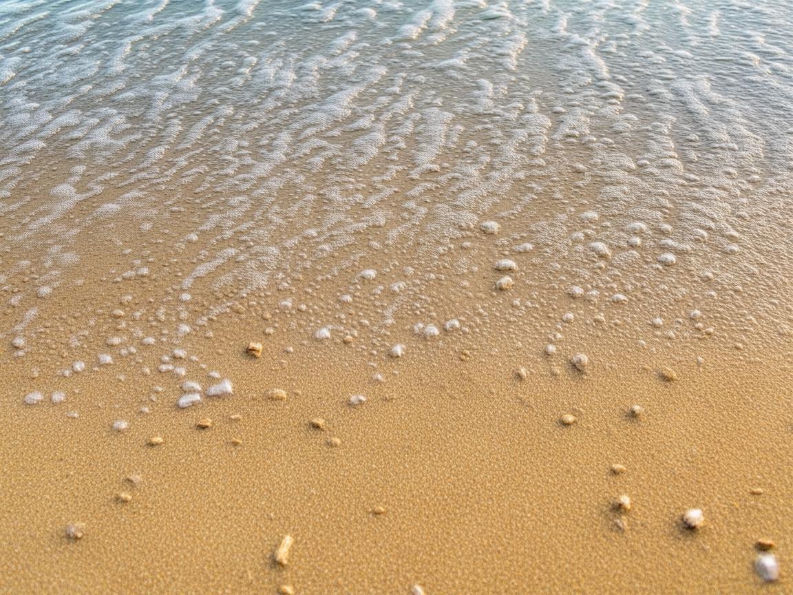 海滩上的金属印记，坚韧与柔情的交响