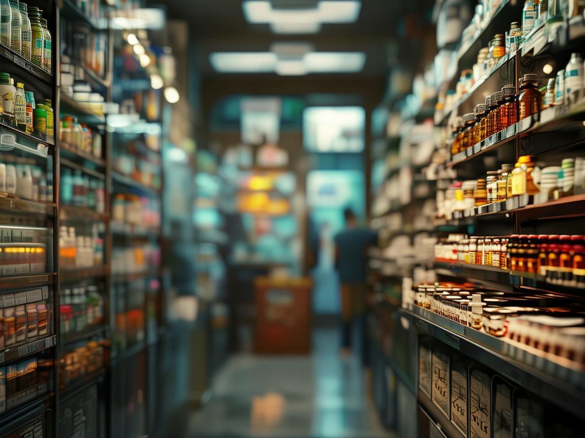 金属与药香，药店里的生活剪影