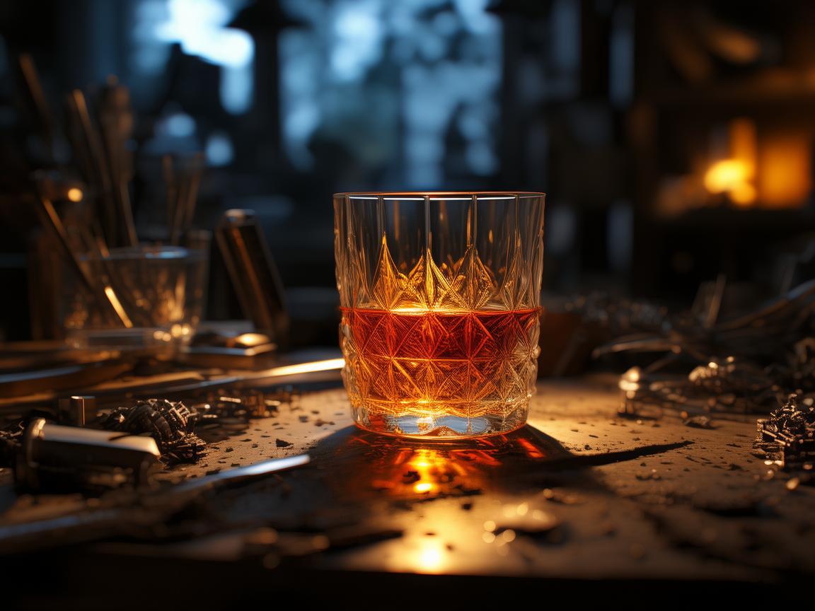 朗姆酒的余温，金属艺术家的生活剪影