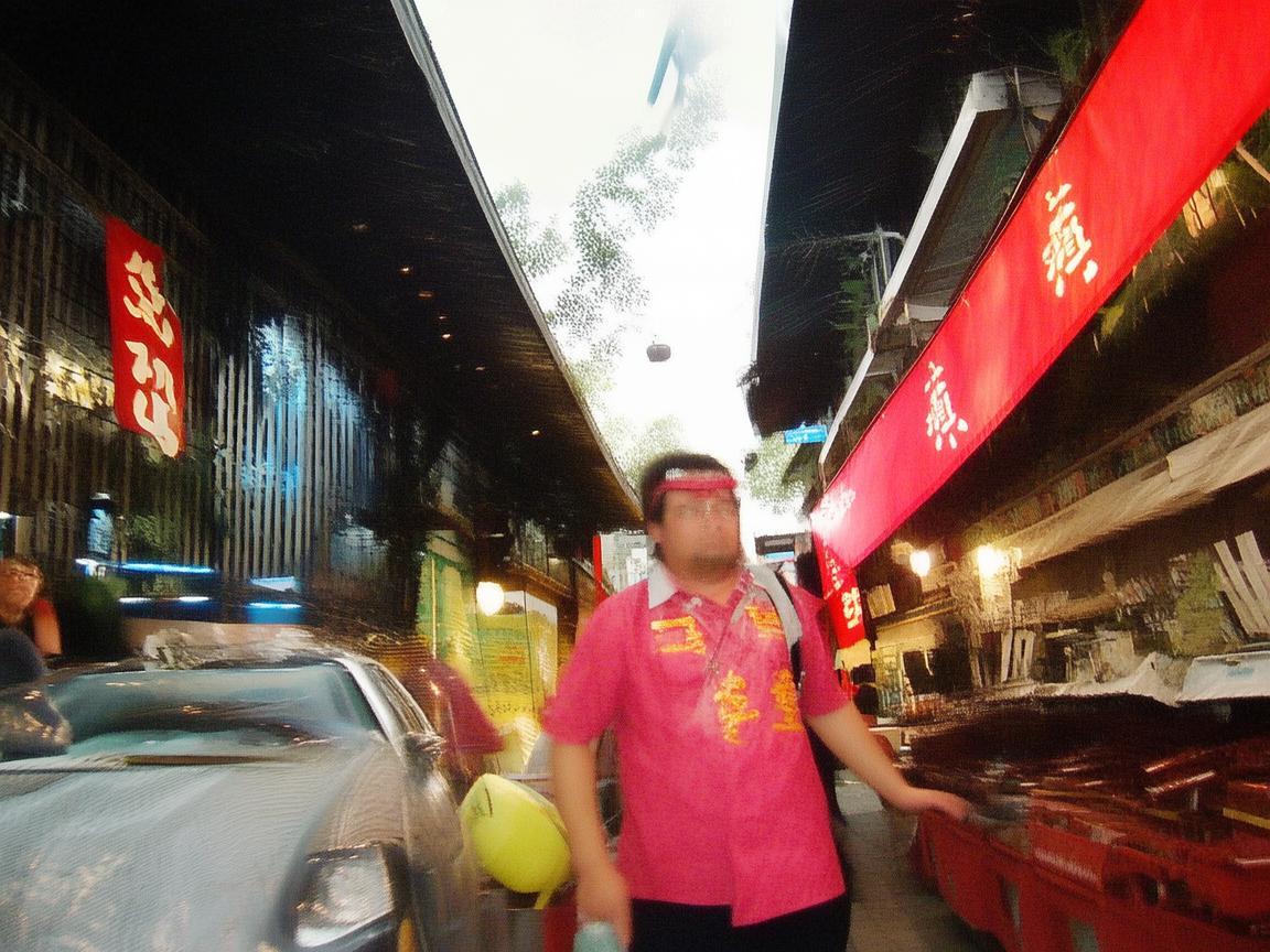 雨衣下的金属光泽，生活中的坚韧与诗意