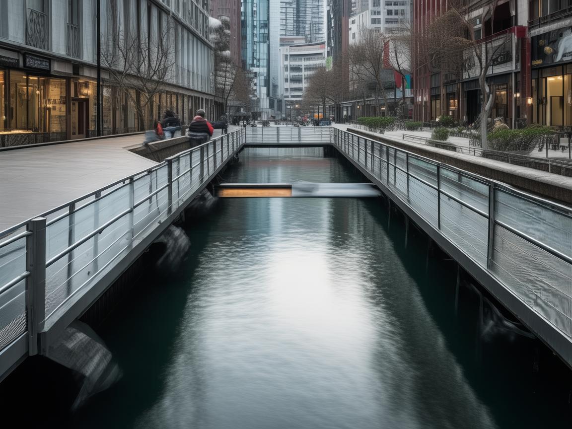 金属之舞，水上巴士的都市微光