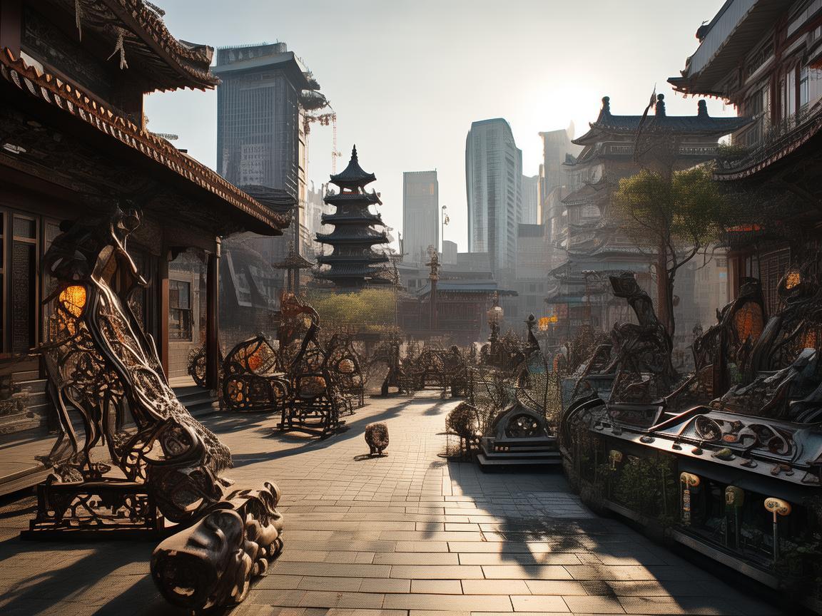 济南印象，金属艺术家的城市记忆