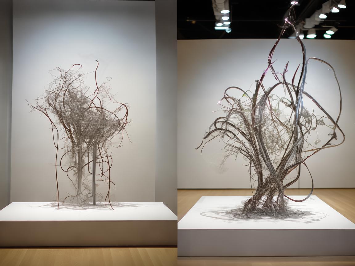 画廊里的金属诗篇，我的金属艺术与生活印记