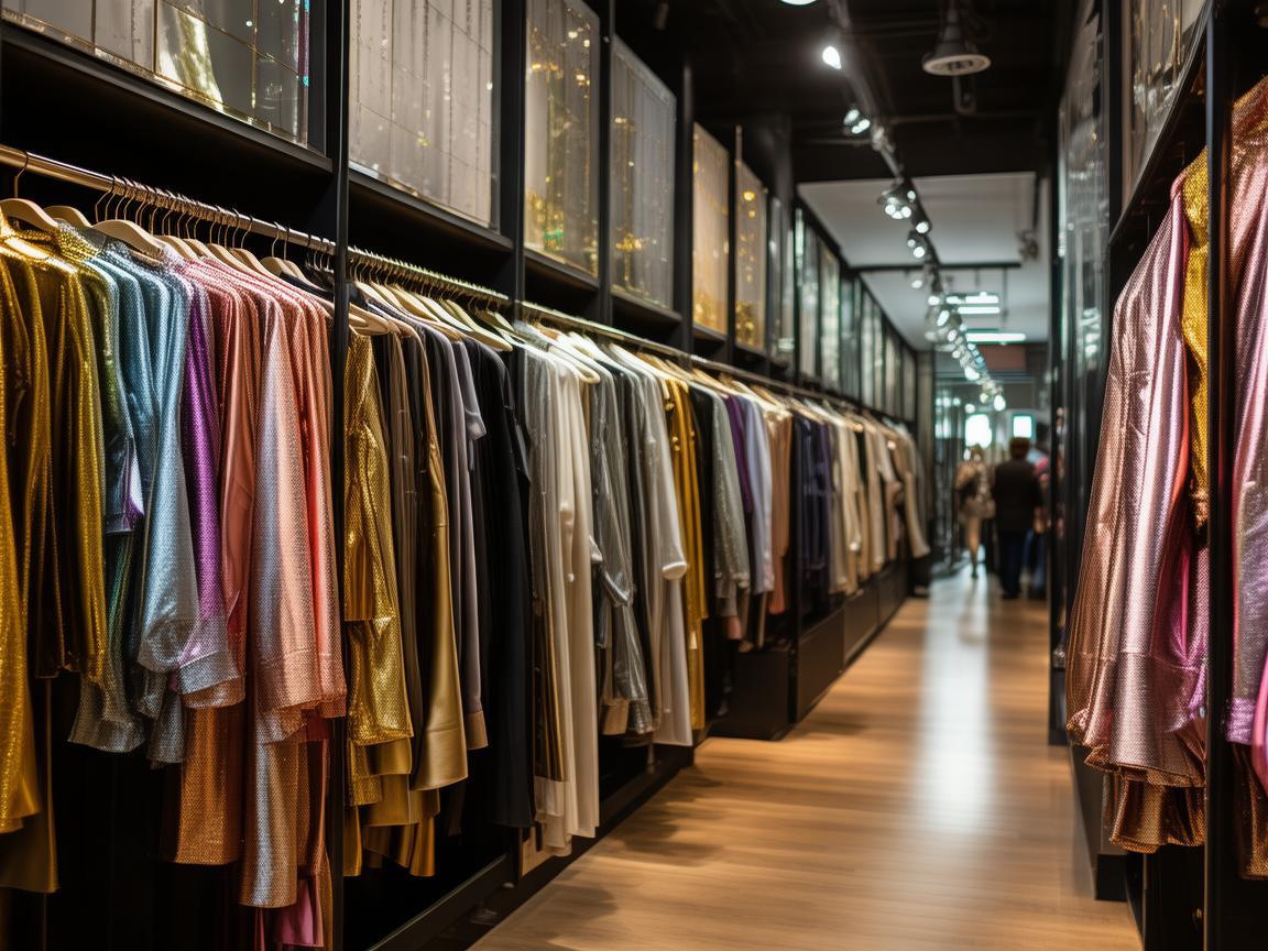 金属之韵，在服装店里的生活剪影