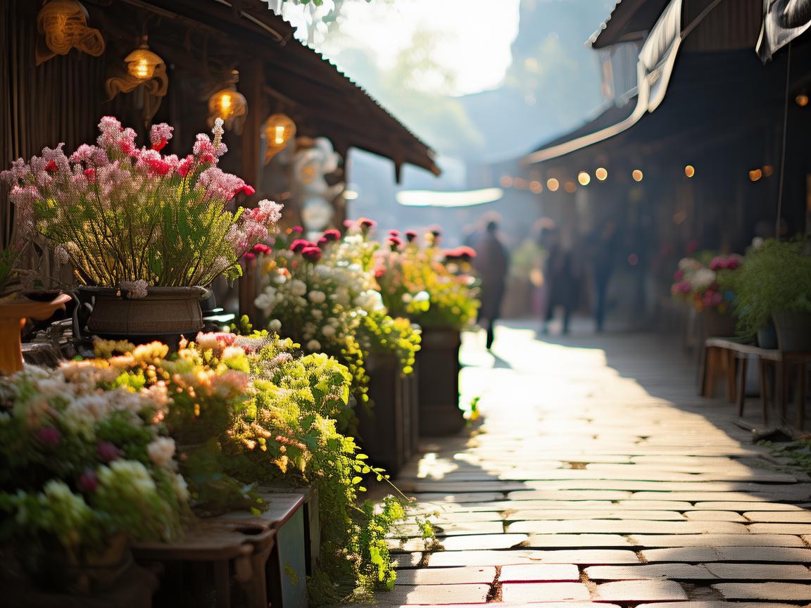 金属之韵，花鸟市场的晨曦记忆