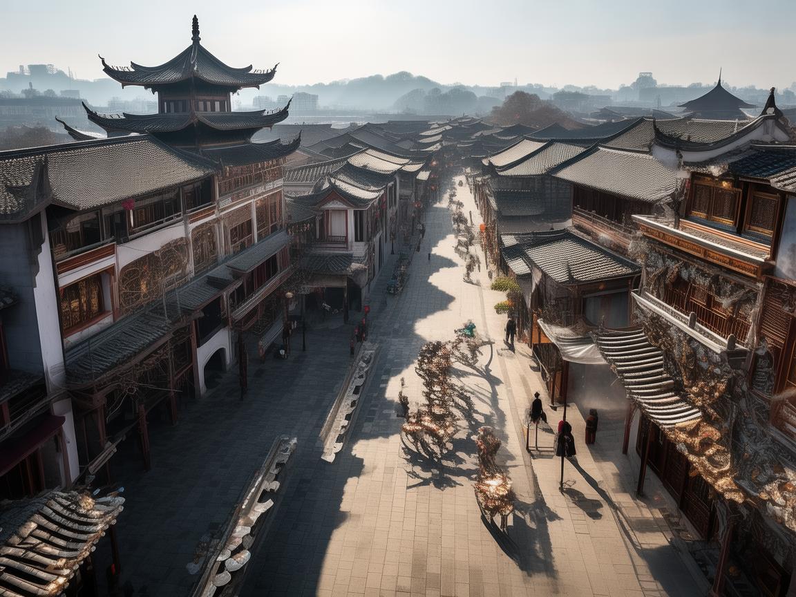阜阳，金属艺术下的城市印象