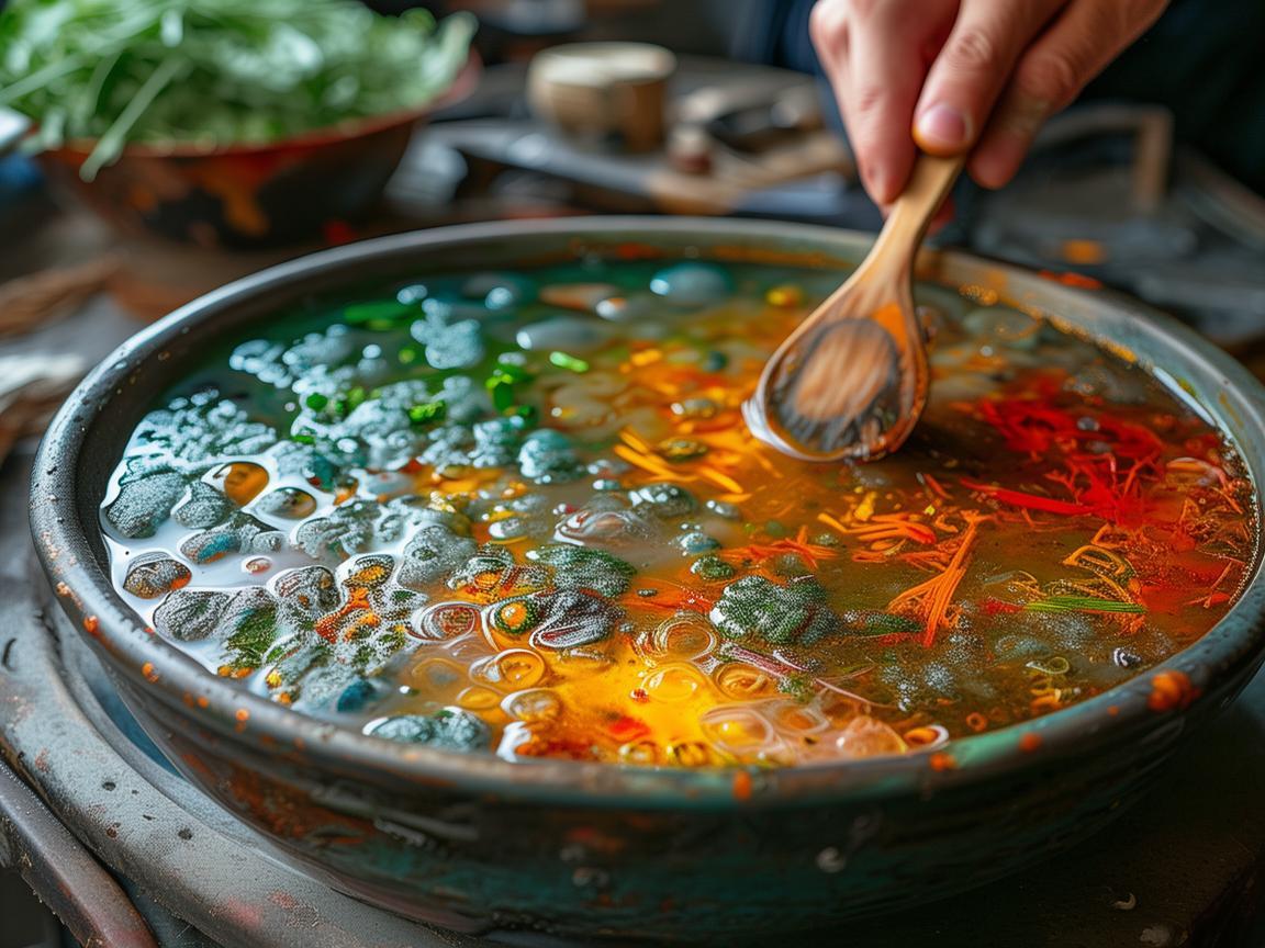 火锅底料，金属艺术家的生活调味剂