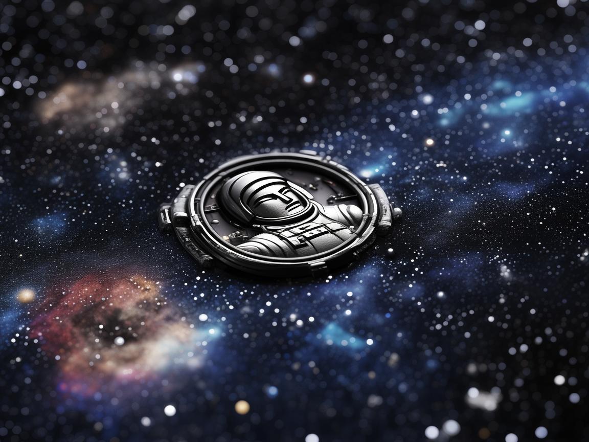 宇航员指挥官的金属印记，星际征途的坚韧与梦想