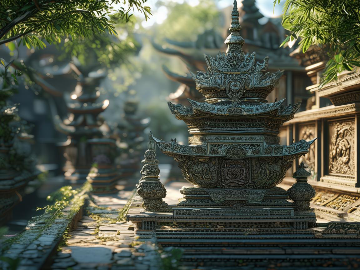 铸艺寻禅，金属雕琢下的寺庙时光