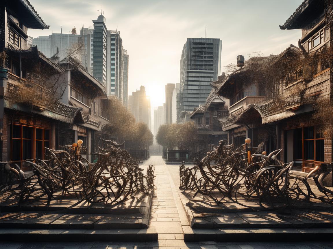 济南印象，金属艺术家的城市记忆
