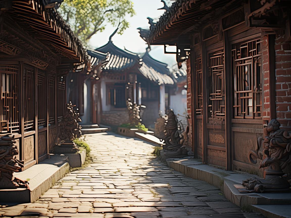 古镇街道，金属艺术下的岁月长歌