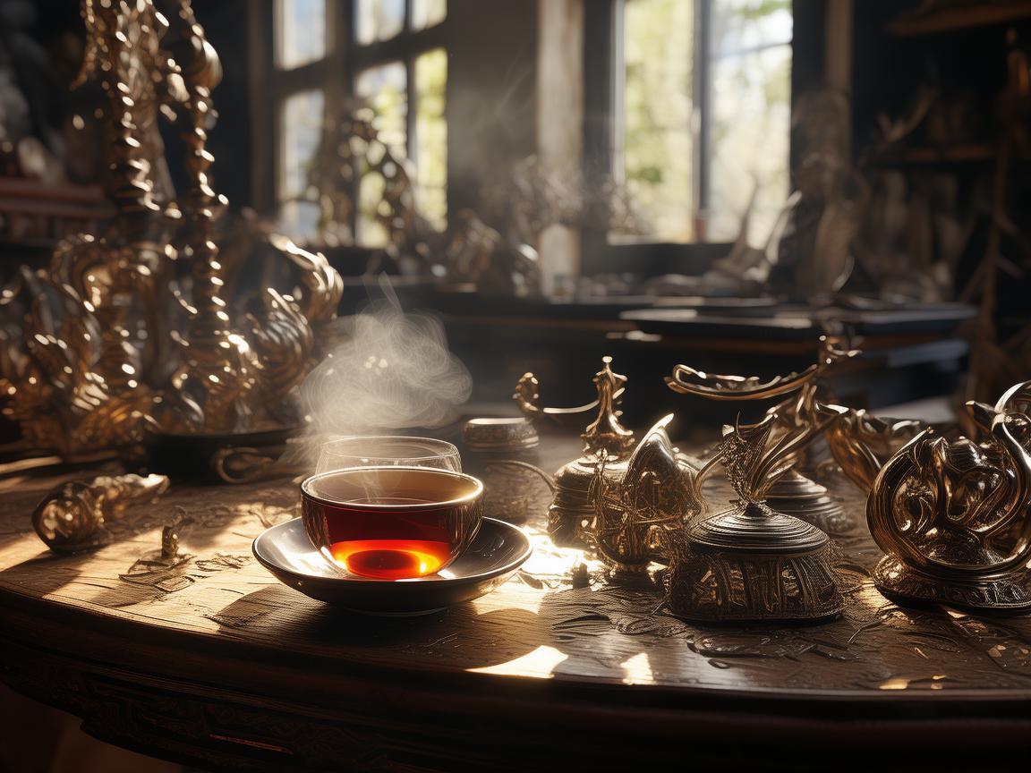 普洱茶韵，金属艺术家的生活印记