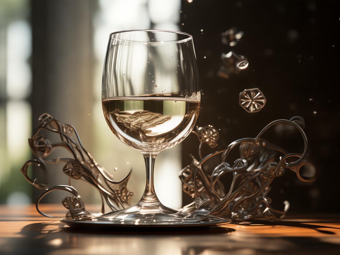 酒杯里的时光，金属艺术与生活的交响