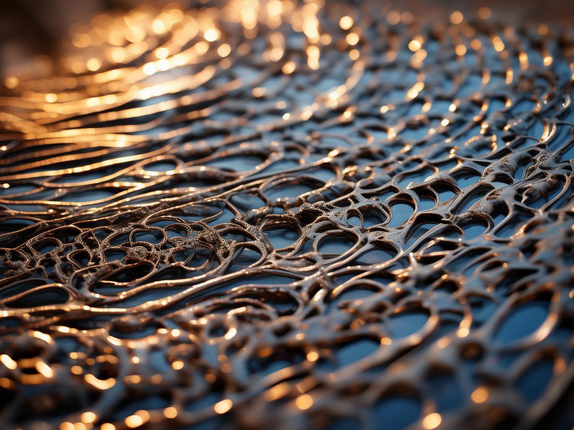 明光之下，金属艺术的生活记录