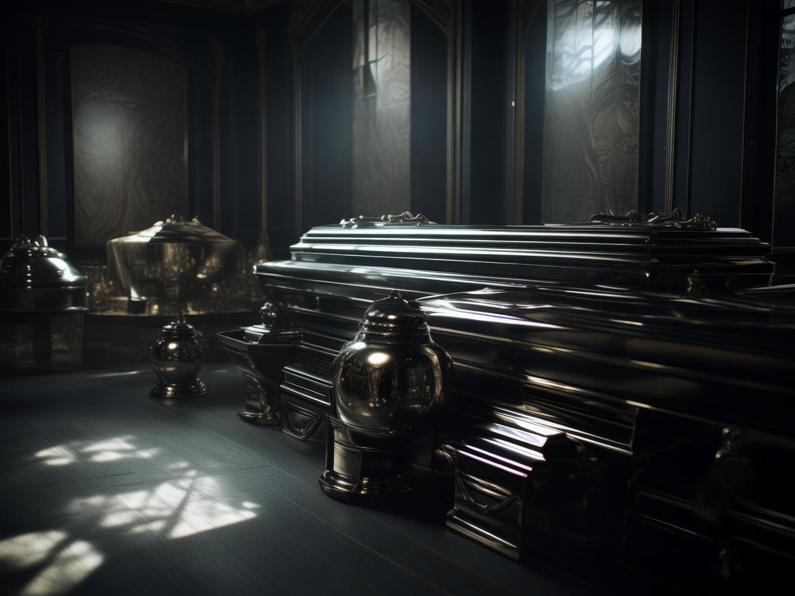 殡仪馆里的金属沉思