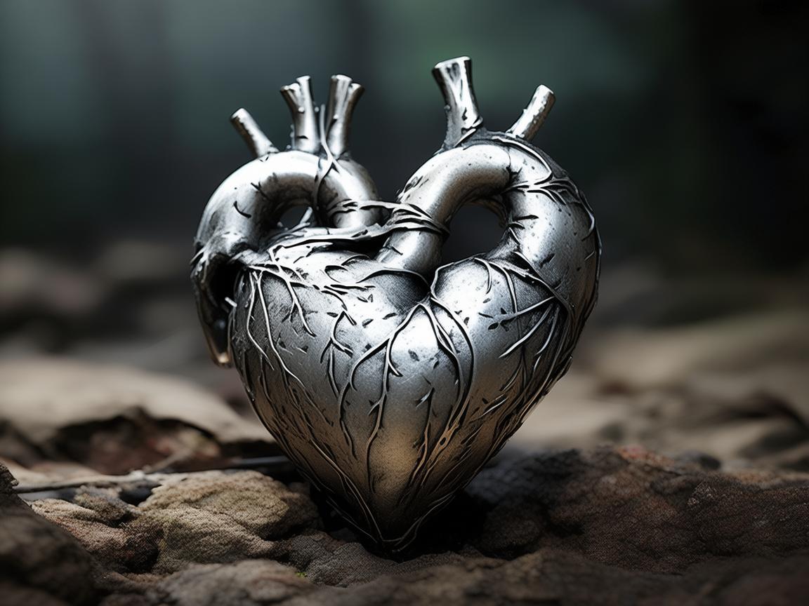 金属之心,以艺术之名,铭记冠心病之痛 金属之心,以艺术之名,铭记冠心病之痛